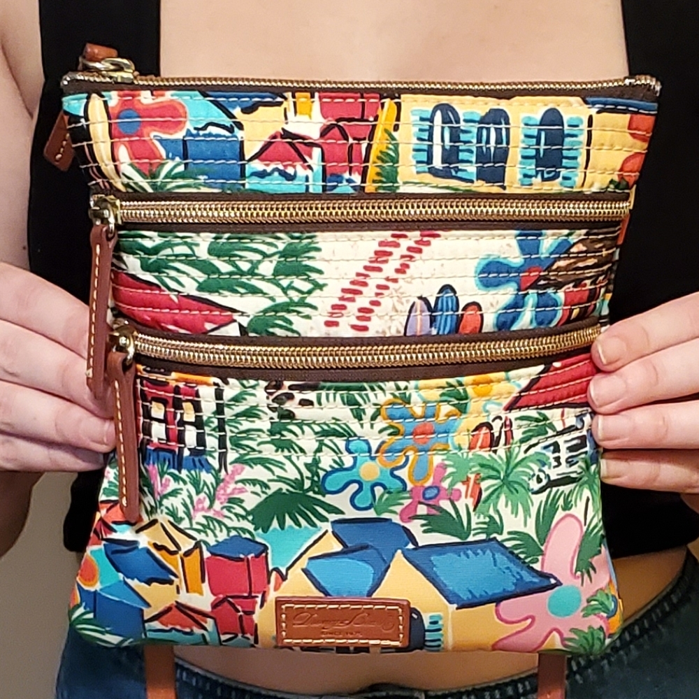 Dooney & Bourke Tri-zip Crossbody